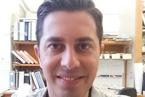 Dr. Florian Barthélémy, a post-doctoral fellow in Carrie Miceli’s lab.